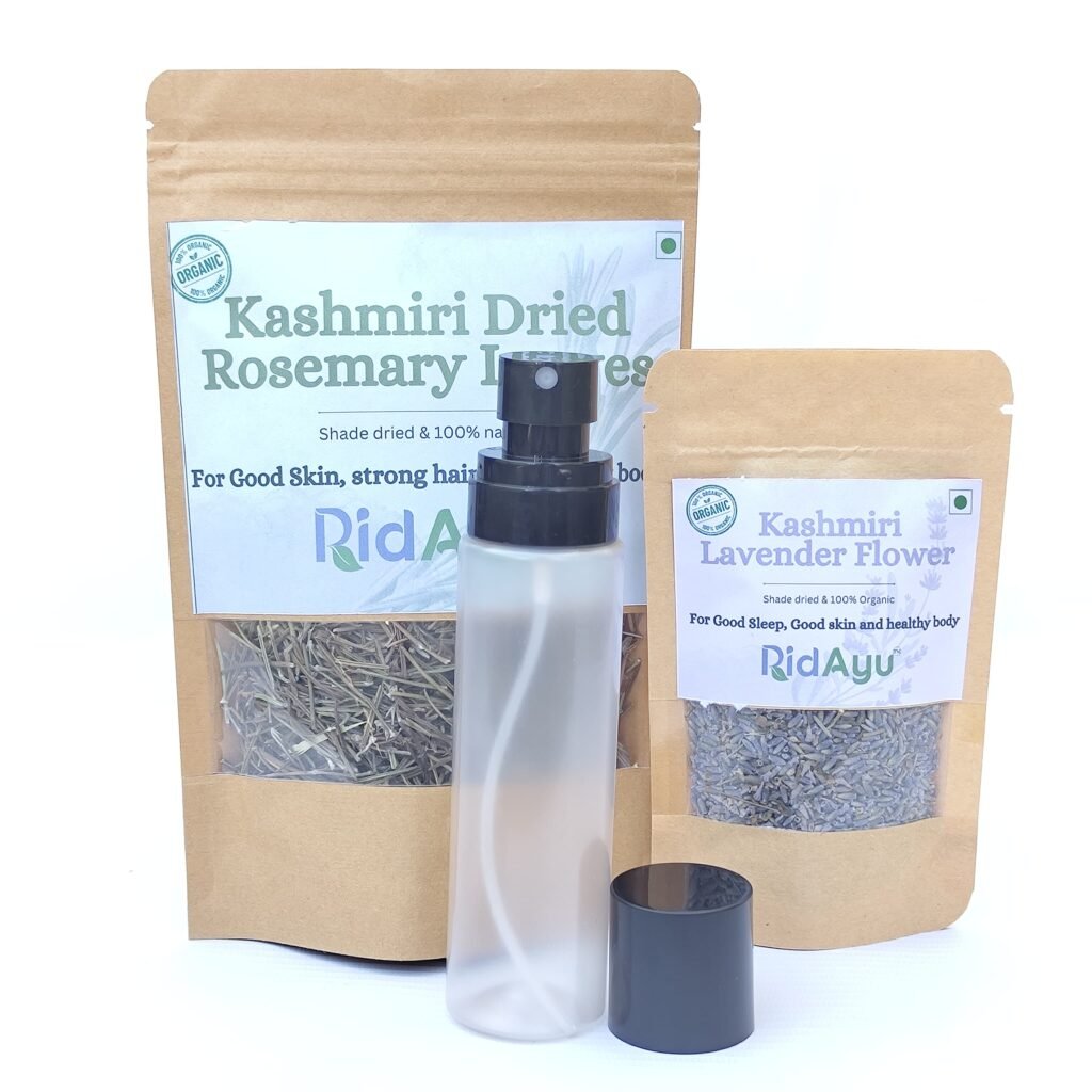 rosemary lavender spray bottle combo
